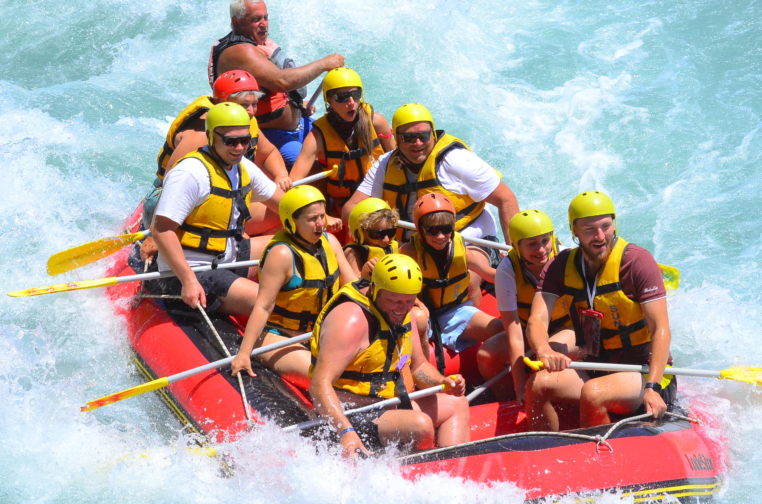 Sun Rafting