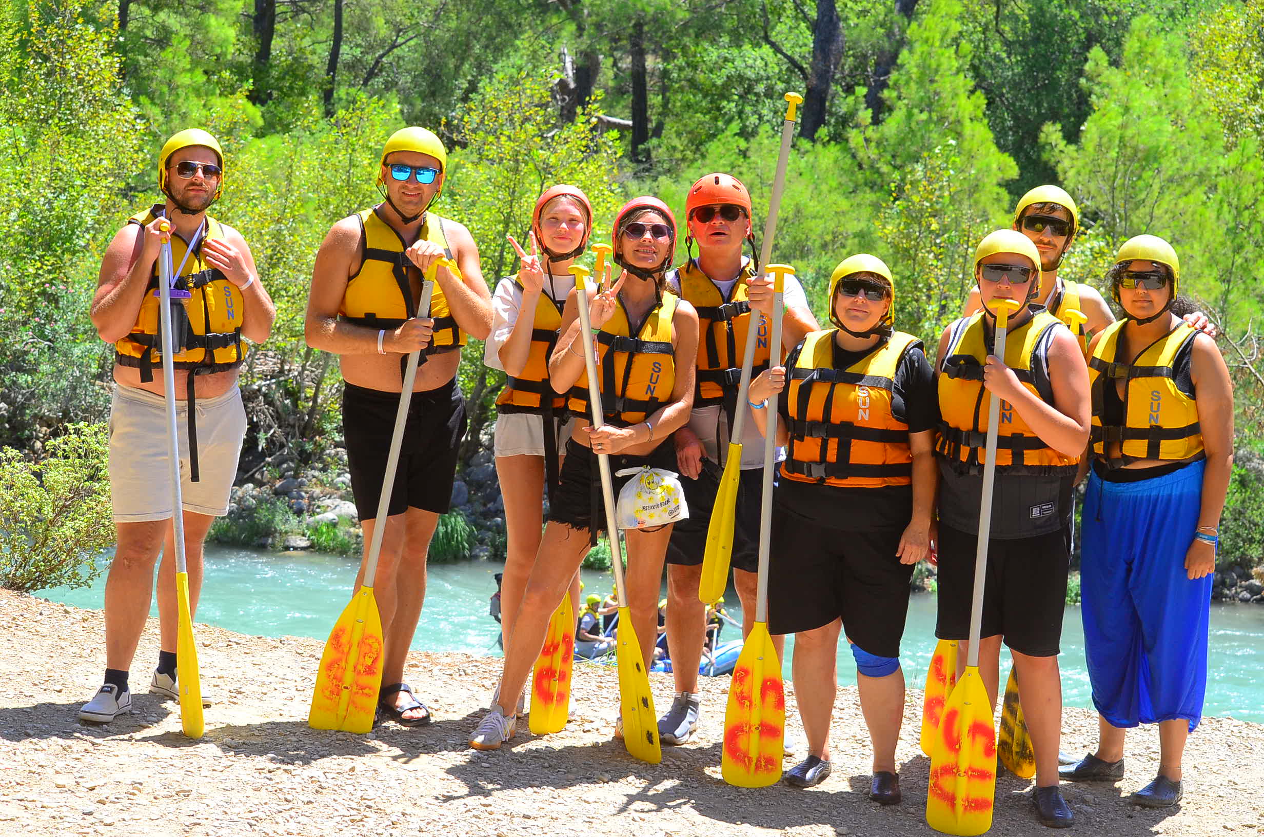 Sun Rafting